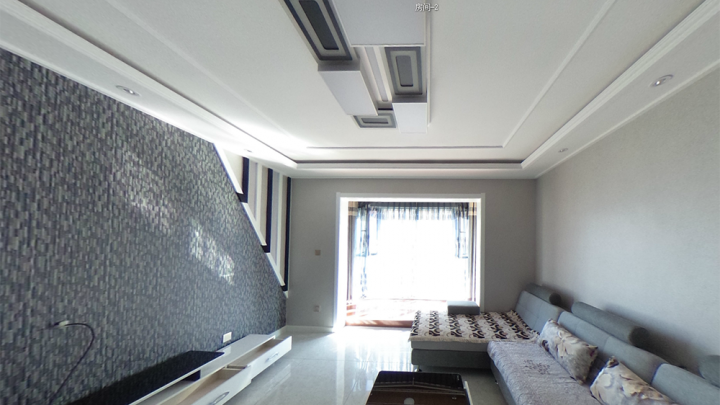 名京一號兩室兩廳一衛(wèi)現(xiàn)代全景案例