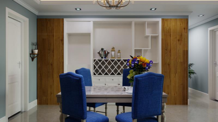 君越海棠三室兩廳一衛(wèi)裝修案例