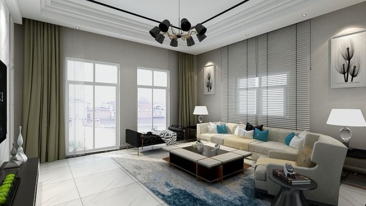 保利葉語輕奢北歐混裝修案例