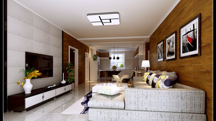 保利葉語(yǔ)輕奢北歐混搭裝修裝修案例