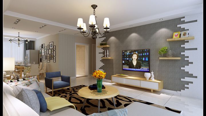 環(huán)宇世紀(jì)城簡(jiǎn)約裝修案例