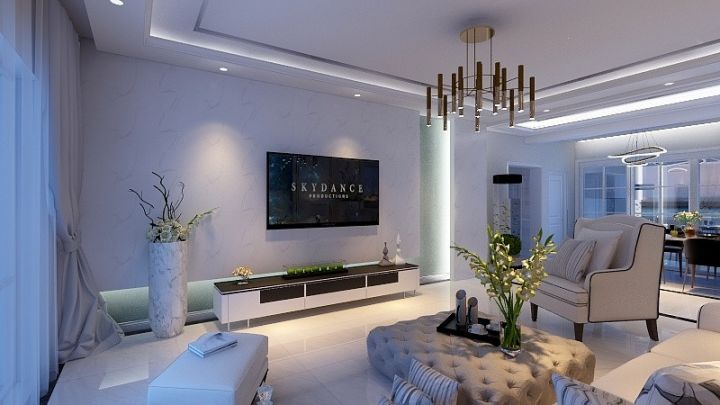 玫瑰園輕奢北歐裝修案例