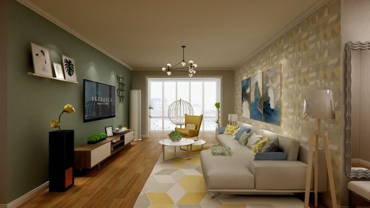 馨河灣北歐裝修案例