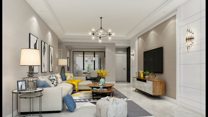 大上海北歐風(fēng)格裝修案例