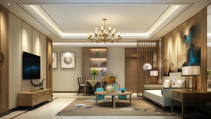 環(huán)宇新天地簡(jiǎn)約歐式裝修案例