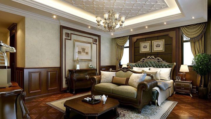 歐洲花園中式風(fēng)格裝修案例