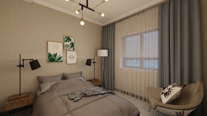 時代帝景北歐風(fēng)格裝修案例