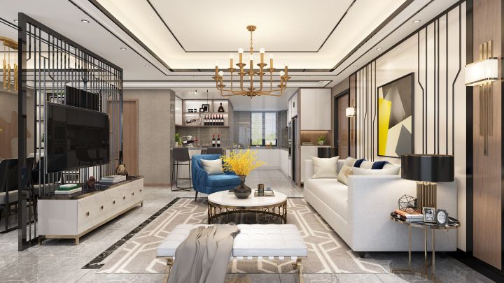 融景城后現(xiàn)代裝修風(fēng)格效果圖